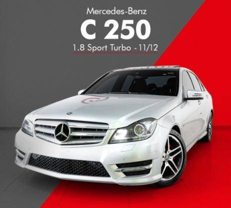 MERCEDES-BENZ C 250 1.8 CGI SPORT 16V GASOLINA 4P AUTOMÁTICO